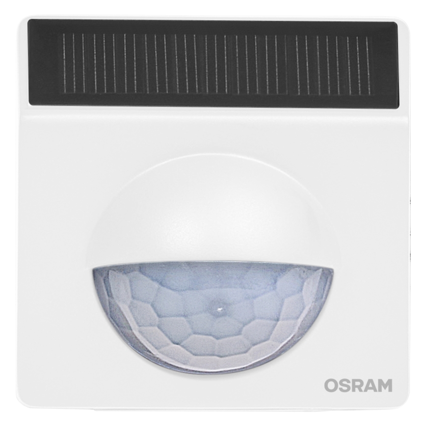 Osram - Udendørs solcelledrevet bevægelsessensor SMART+ 3,7 V hvid IP65 Wi-Fi 800 mAh
