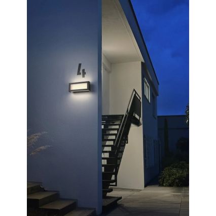 Osram - Udendørs væglampe ENDURA STYLE LED/10W/230V IP54 antracit