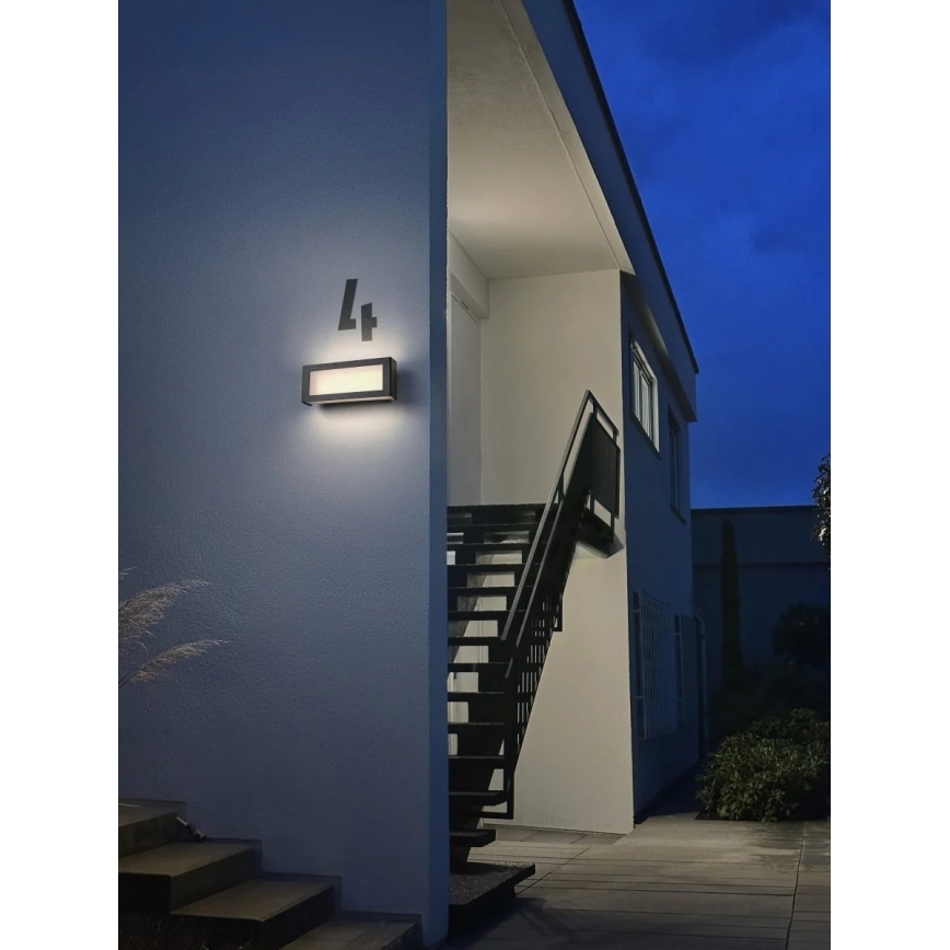 Osram - Udendørs væglampe ENDURA STYLE LED/10W/230V IP54 antracit