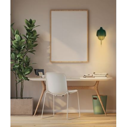 Osram - Væglampe DECOR COROLLE 1xG9/20W/230V grøn
