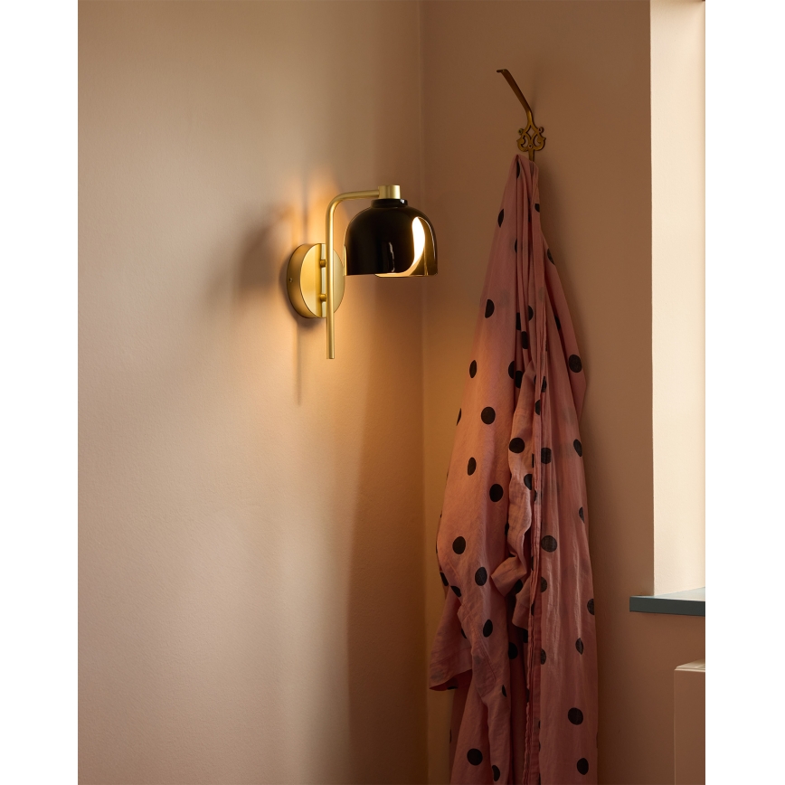 Osram - Væglampe DECOR COROLLE 1xG9/20W/230V sort/guld