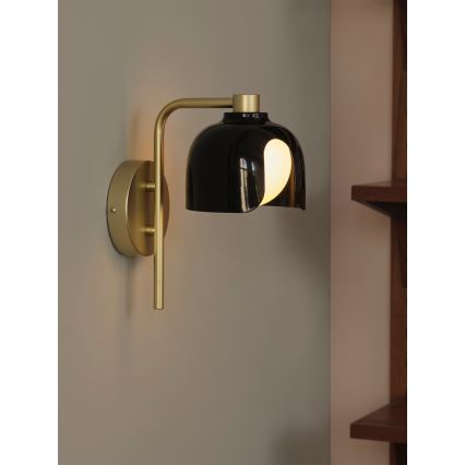 Osram - Væglampe DECOR COROLLE 1xG9/20W/230V sort/guld