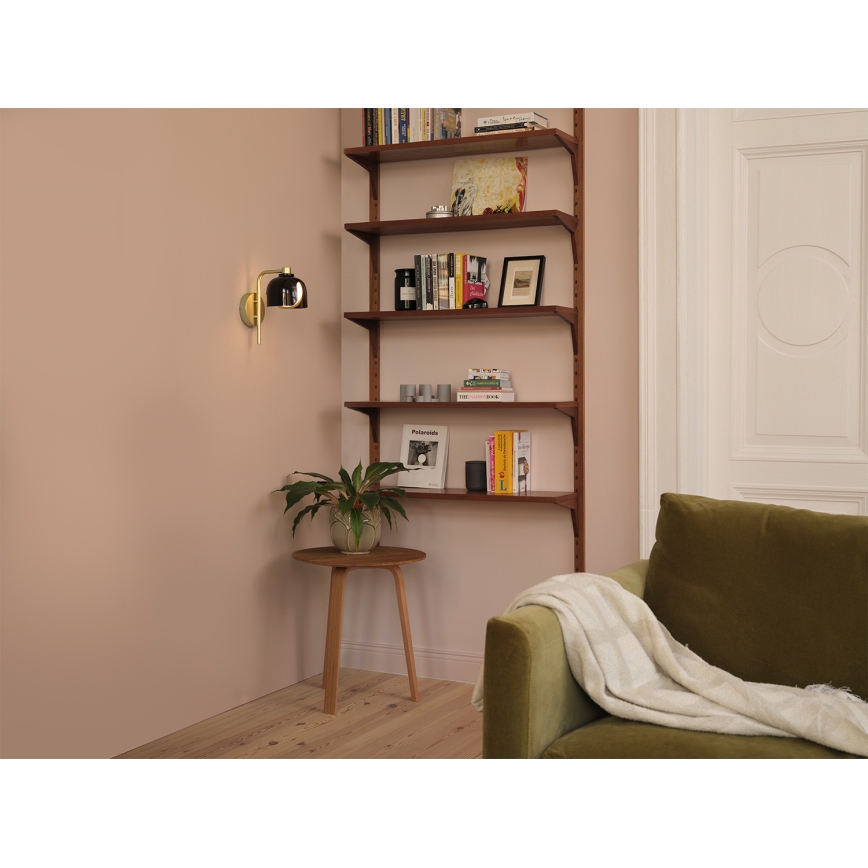 Osram - Væglampe DECOR COROLLE 1xG9/20W/230V sort/guld