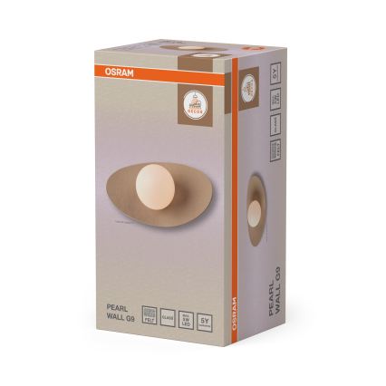 Osram - Væglampe DECOR PEARL 1xG9/5W/230V beige