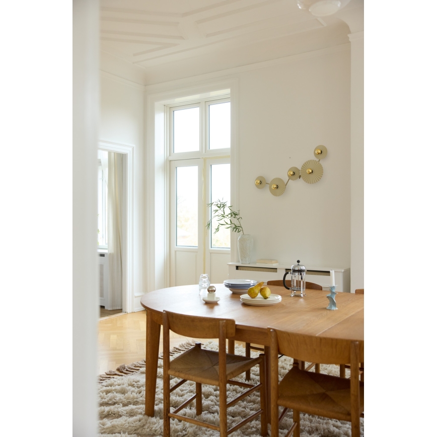 Osram - Væglampe PLISSEE 5xE27/15W/230V antracit