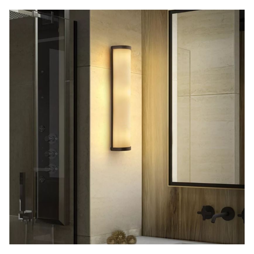 Osram - Badeværelses-væglampe BATHROOM CLASSIC 3xE14/12W/230V IP44 sort