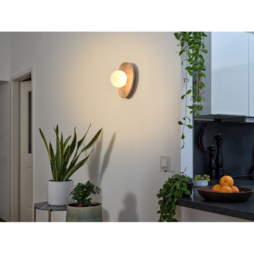 Osram - Væglampe WOOD NEST 1xG9/5W/230V gummitræ