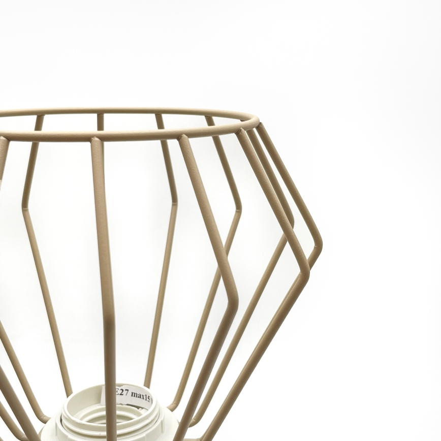 Overflademonteret loftlampe AUDREY 3xE27/15W/230V beige