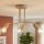 Overflademonteret loftlampe CHARLIE 3xE27/15W/230V beige