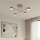 Overflademonteret loftlampe HALO 4xGX53/10W/230V beige