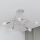 Overflademonteret loftlampe OXFORD 5xE27/15W/230V blank krom