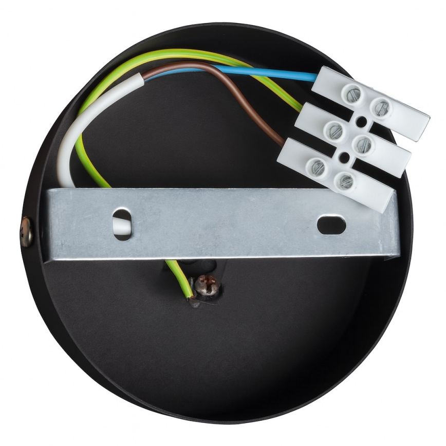 Overflademonteret loftlampe QUEEN 3xE27/15W/230V sort