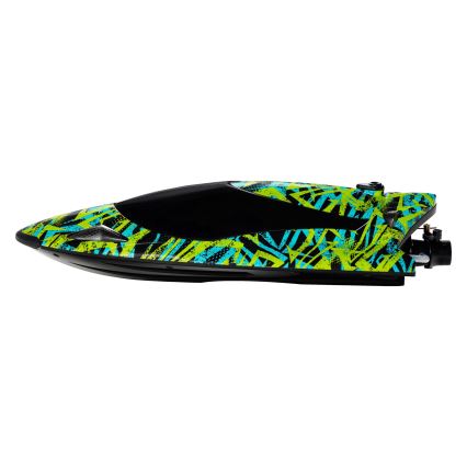 Overmax - Fjernstyret RC-båd X-SURGE 4000 mAh sort/grøn