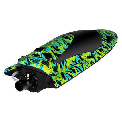 Overmax - Fjernstyret RC-båd X-SURGE 4000 mAh sort/grøn