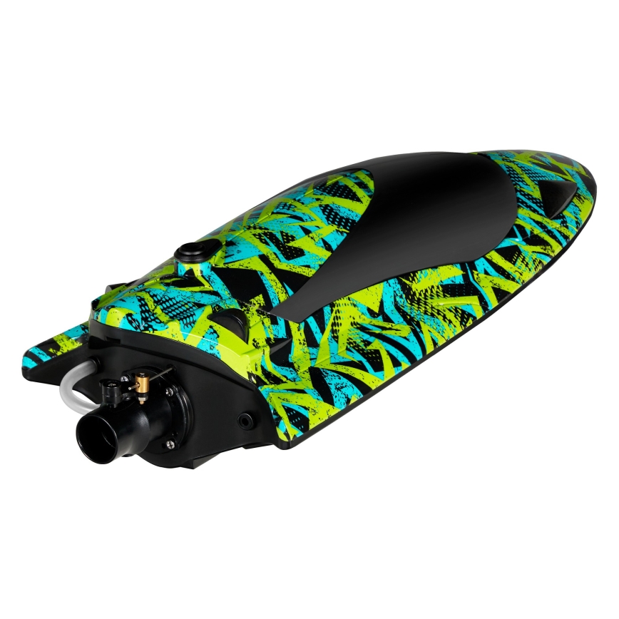 Overmax - Fjernstyret RC-båd X-SURGE 4000 mAh sort/grøn