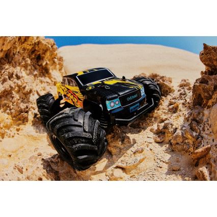 Overmax - fjernstyret RC-bil X-JOLT 1000 mAh sort/gul