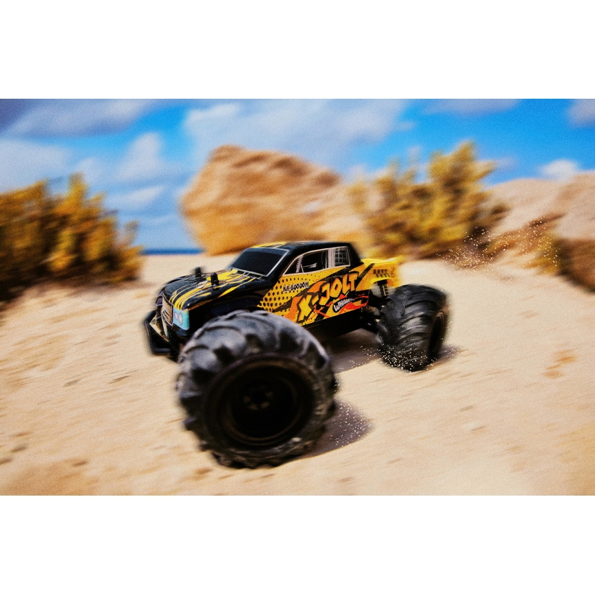 Overmax - fjernstyret RC-bil X-JOLT 1000 mAh sort/gul