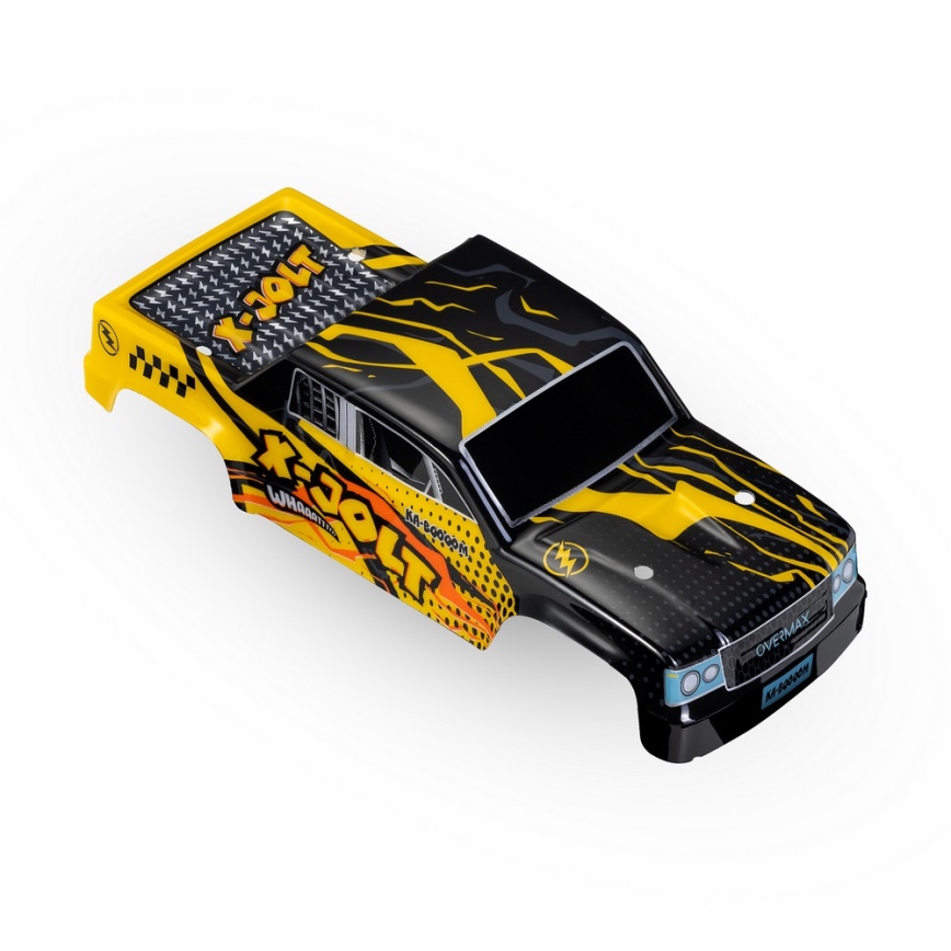 Overmax - fjernstyret RC-bil X-JOLT 1000 mAh sort/gul