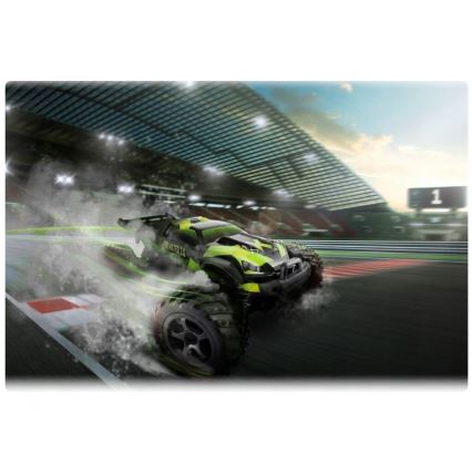 Overmax - fjernstyret RC-bil X-MONSTER 3.0 1700 mAh Sort/Grøn