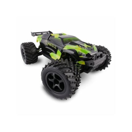 Overmax - fjernstyret RC-bil X-MONSTER 3.0 1700 mAh Sort/Grøn