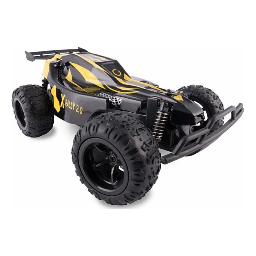 Overmax - fjernstyret RC-bil X-RALLY 2.0 1200 mAh Sort/Gul