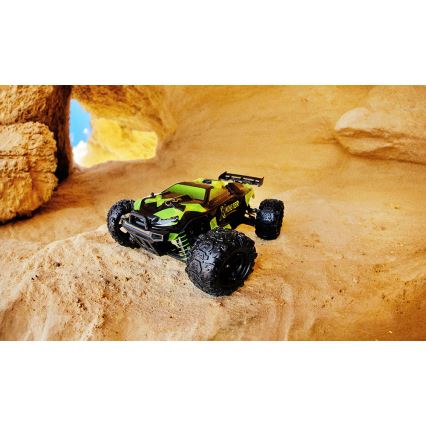 Overmax - fjernstyret RC-bil 2 i 1 X-MONSTER 3.5 1700 mAh sort/rød/grøn