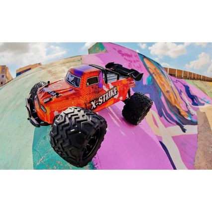 Overmax - RC-bil med fjernbetjening X-STRIKE 3000 mAh sort/orange
