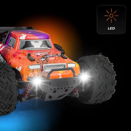 Overmax - RC-bil med fjernbetjening X-STRIKE 3000 mAh sort/orange