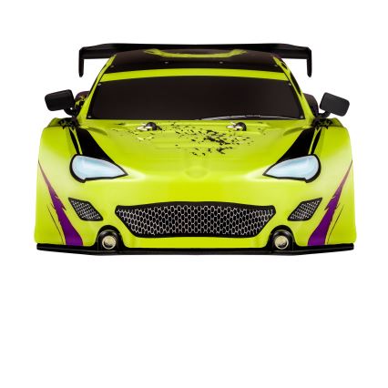 Overmax - RC-driftbil med fjernbetjening X-DRIFT 1000 mAh gul/lilla