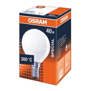 Ovnpære E14/40W/230V 2700K - Osram