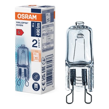 Ovnpære HALOPIN G9/40W/230V 2700K - Osram
