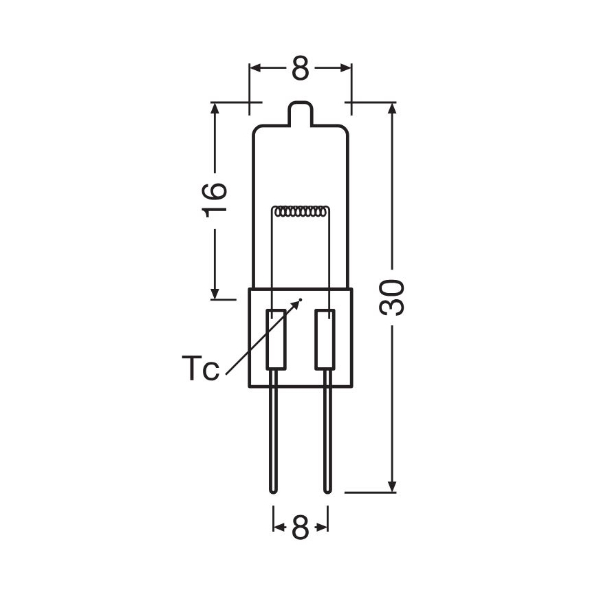 Ovnpære HALOSTAR G4/10W/12V 2700K - Osram