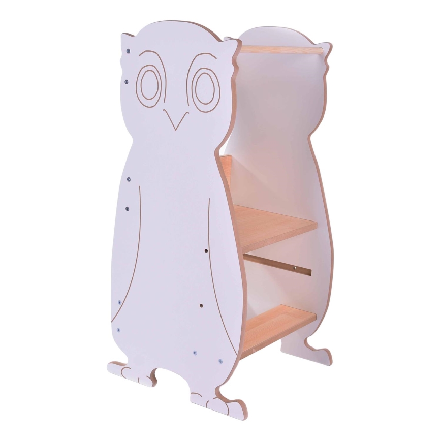 OWL læringstårn hvid/løn