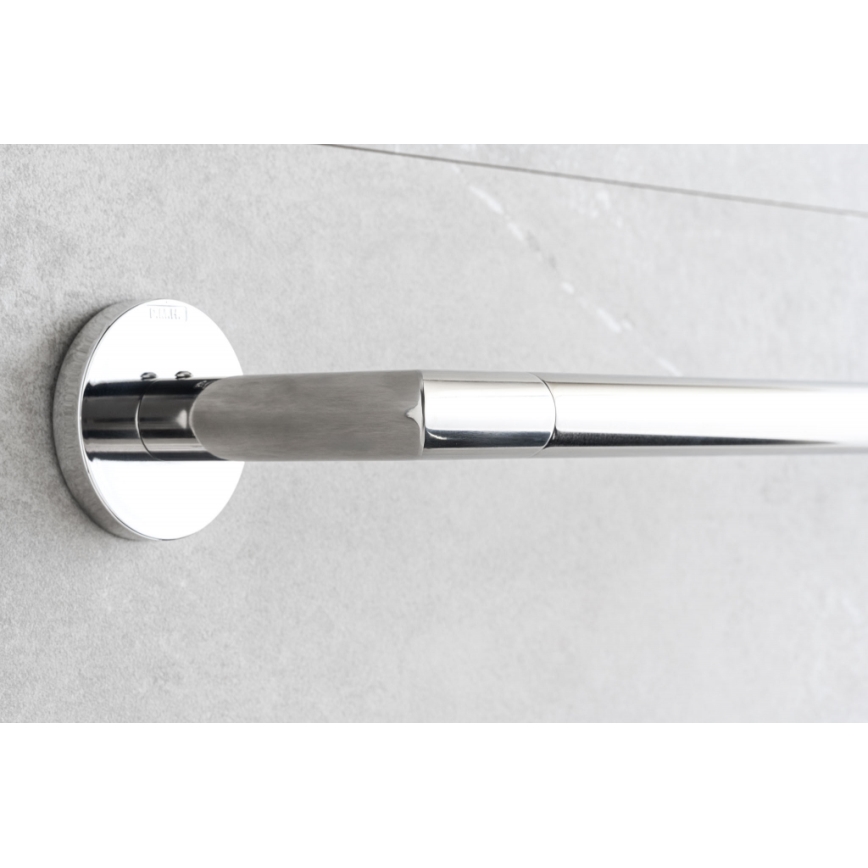 P.M.H. IN1SS-L - Elektrisk håndklædetørrer INGA 17W/230V 85,9 cm IP44 venstre/poleret rustfrit stål