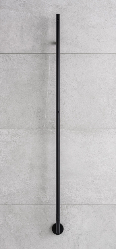 P.M.H. OL1B - Elektrisk håndklædetørrer OLE 24W/230V 170 cm IP44 sort