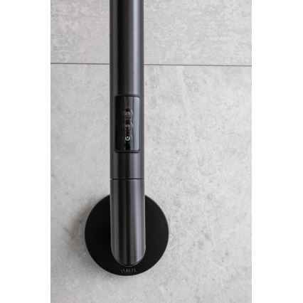 P.M.H. OL1B - Elektrisk håndklædetørrer OLE 24W/230V 170 cm IP44 sort