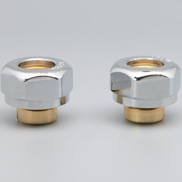 P.M.H. ZZM1602 - Kompressionsfitting til ventil UNIKO/TERM/DUO, blank forkromet/alupex 16 mm