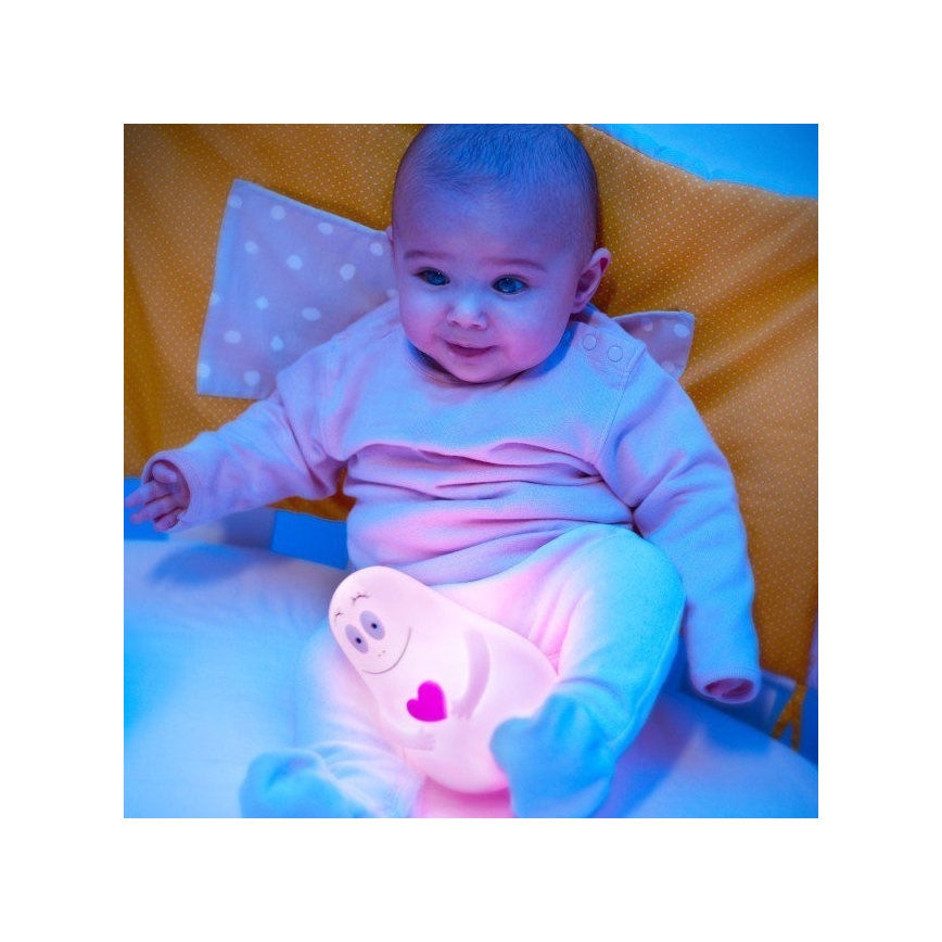 PABOBO - LED lampe Lumilove BARBAPAPA lyserød