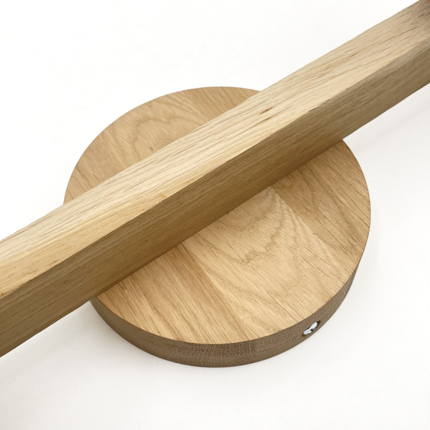 Påbygget loftlampe ANTONIO 2xG9/5W/230V eg/hvid