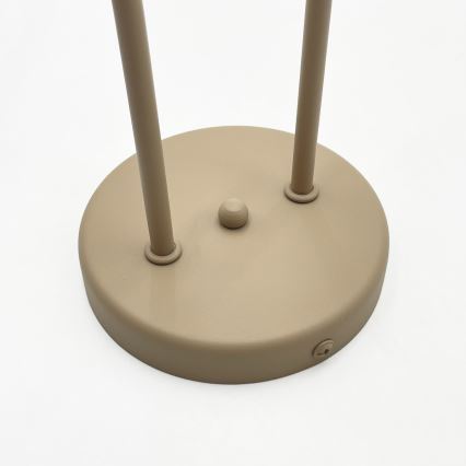 Påbygget loftlampe CHARLIE 2xE27/15W/230V beige