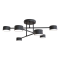 Påbygget lysekrone HALO 6xGX53/10W/230V sort