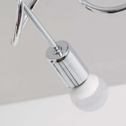 Påbygget lysekrone OXFORD 3xE27/15W/230V i blank krom
