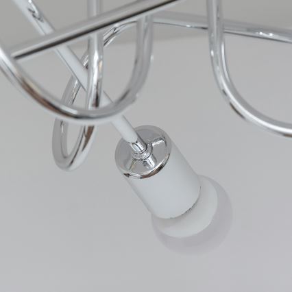 Påbygget lysekrone OXFORD 3xE27/15W/230V i blank krom
