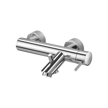 Paffoni - Badekarbatteri LIGHT i poleret krom