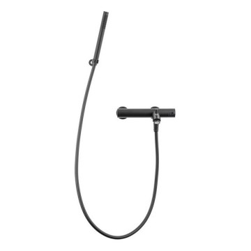 Paffoni - Badekarsæt med LIGHT-armatur, sort