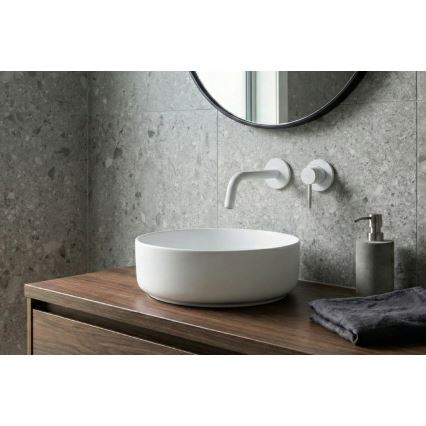 Paffoni - Håndvaskarmatur til indbygget installation LIGHT hvid