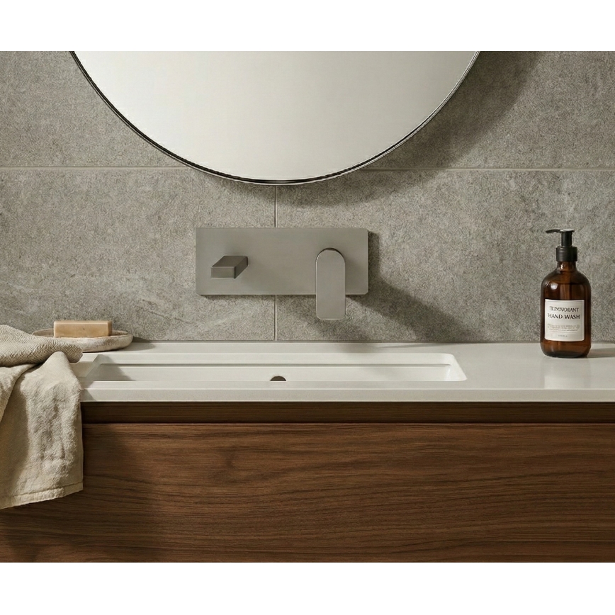 Paffoni - Håndvaskarmatur til indbygning TANGO i rustfrit stål