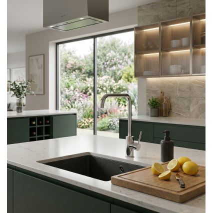 Paffoni - Køkkenarmatur LIGHT 32,6 cm, poleret krom