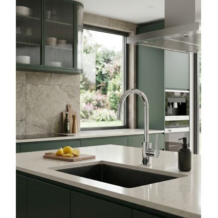 Paffoni - Køkkenarmatur LIGHT 36,3 cm, blank krom