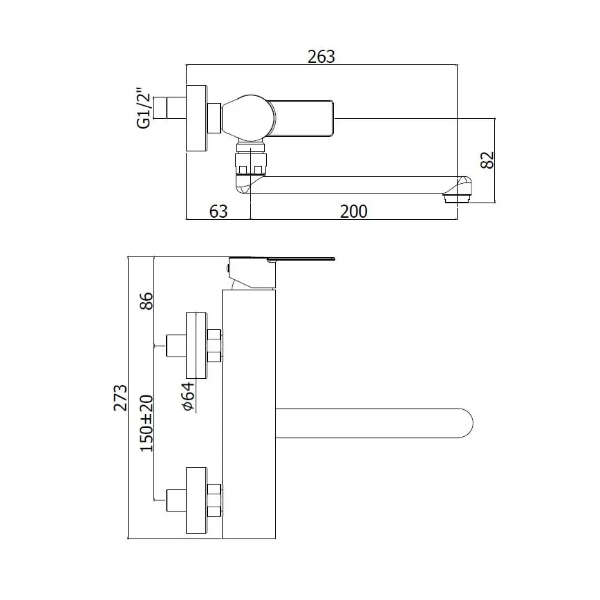 Paffoni - Køkkenarmatur TANGO i rustfrit stål